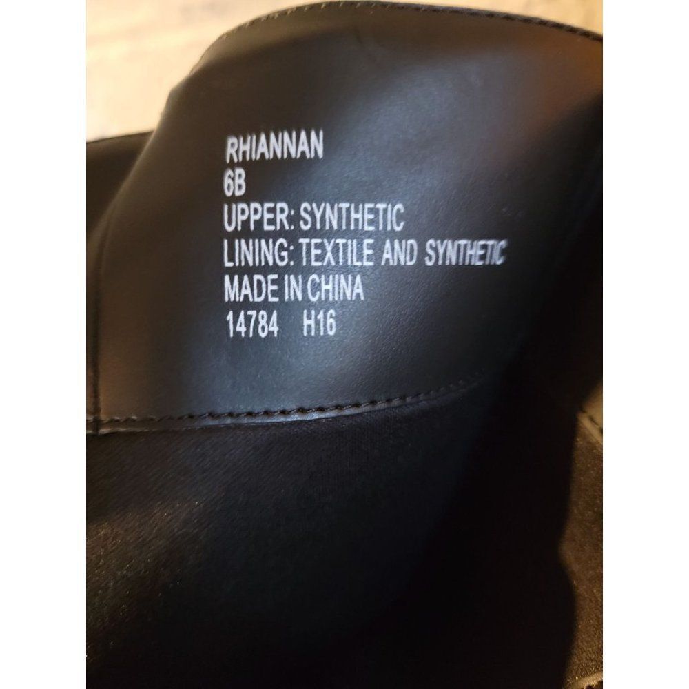 Chaps Womens Rhiannan-W Black Riding Boots Sz 6B - Picture 9 of 10